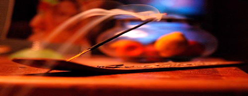 Incenso usado para aromatizar ambientes