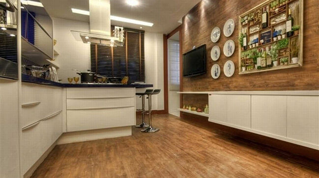 Piso imitando madeira â 75 tipos e modelos imperdÃveis!!! Piso amadeirado