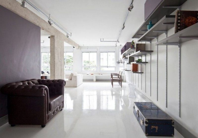 Piso de Porcelanato em todo ambiente