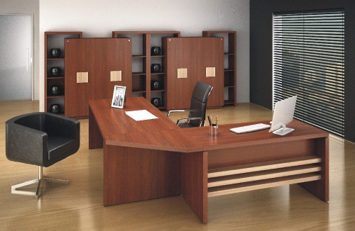 móveis para escritório de madeira