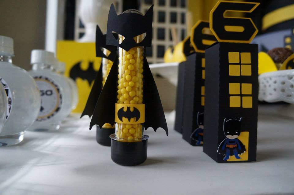 Baleiro de lembrancinha personalizado tema Batman
