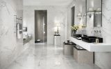 Banheiro Revestido com Mármore Carrara