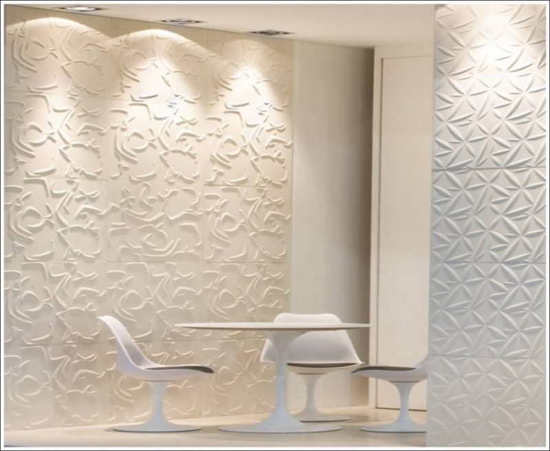 paredes decoradas com textura