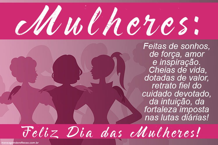 Mensagem Sobre o Dia da Mulher