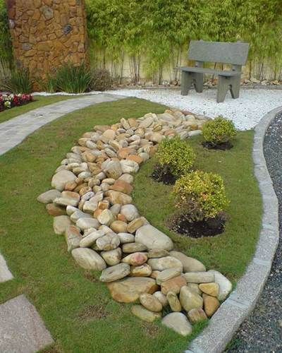 Decoração Para Jardim Com Pedras