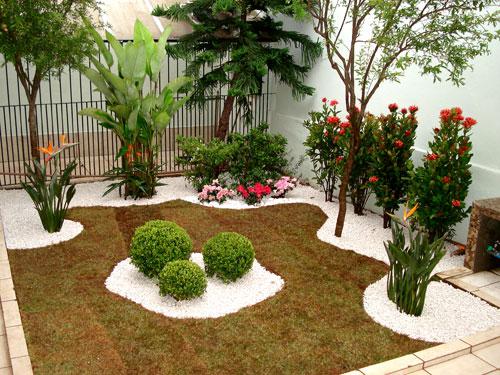 Decoração de Jardim Pequeno e Simples