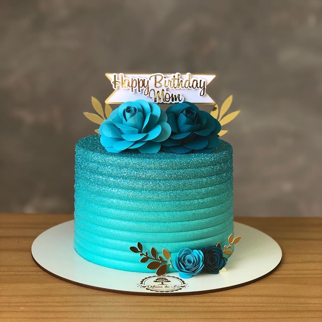 Glow Cake azul